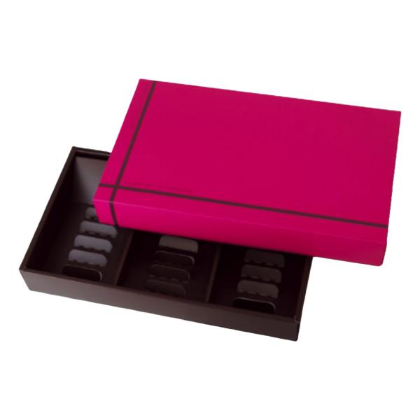 【屋号必須】20-462P フールセックギフト 大 ピンク 323×187×47mm 1ケース50枚入 ヤマニパッケージ 洋菓子焼き菓子ギフト箱