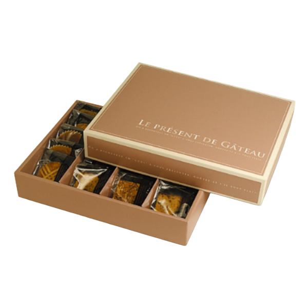 【屋号必須】20-448 ギフトBOX エクリュ 20 320×240×63mm 1ケース50枚入 ヤマニパッケージ 洋菓子焼き菓子ギフト箱|包材の蔵 店