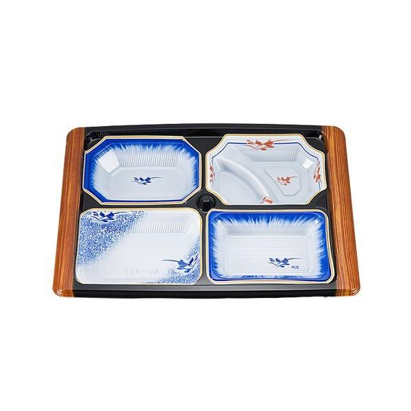 【屋号必須】仕出し・会席弁当容器 NU-334 風流 本体のみ 316×260×37mm 1ケース280枚入 シーピー化成