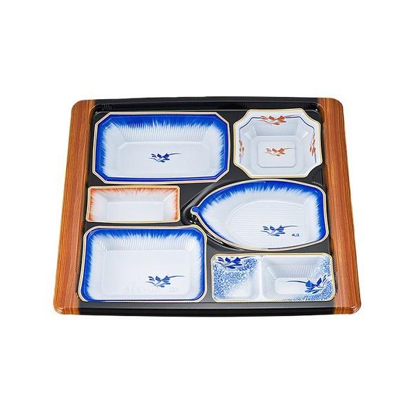 【屋号必須】仕出し・会席弁当容器 NU-336 風流 本体のみ 332×292×37mm 1ケース240枚入 シーピー化成