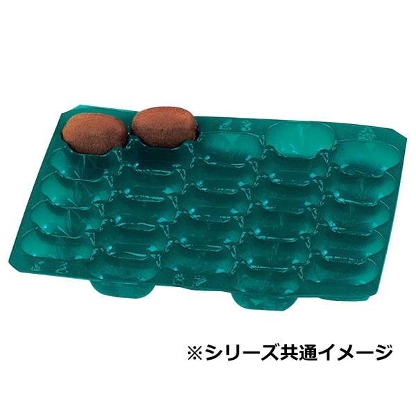 【屋号必須】ペットキウイグリーン 3.6kg用 33穴 410×330mm 1ケース600枚入 キウイ用ホールトレー キウイパック