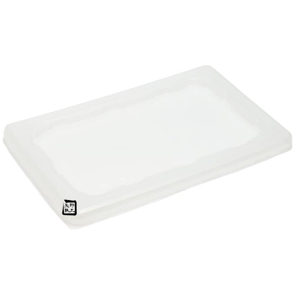 【屋号必須】角型バルク容器対応蓋 PP2L・4L バルク用蓋(360入り) 269×168×15mm 1ケース360個入り 01005099 東名化学工業