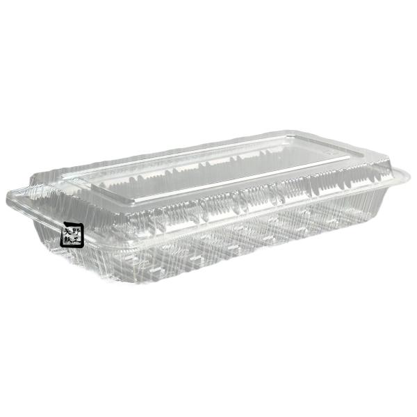 【屋号至要たる】FPボンネット 25-12(43) OPS 247×124×43(13)粍 1入れもの1200枚入 エフピコ ボンネット容器に並べる