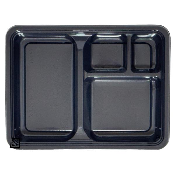 【屋号至要たる】弁当入れもの 料理人 7 黒 本体(R) 226×174×25粍 1入れもの800枚入 CP560613 エフピコチューパ