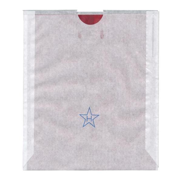 【屋号必須】りんご袋 果実袋 一挙除袋 乳白 赤 7切 150×175mm 1ケース2500枚入 551797 星野 林檎用