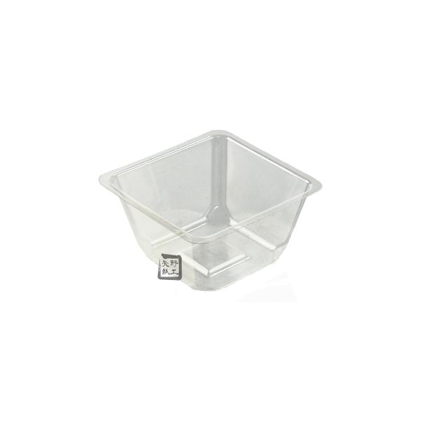 小鉢 中仕切り 小鉢45 澄み切った PET 58×58×30粍 1入れもの3000枚入 CA10048 北原産業 重箱 折詰 白木用