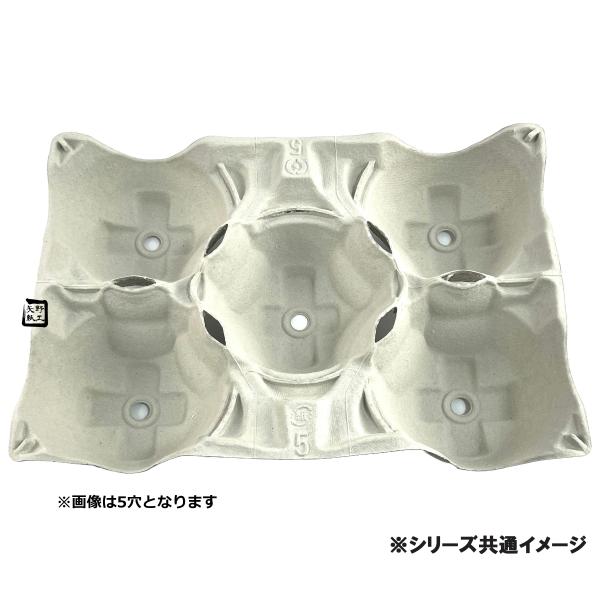 モウルドトレイ QSトレイ 3H グレー 420×290mm 1ケース50枚入 039803 日本モウルド工業 フルーツ用トレー 西瓜 スイカ