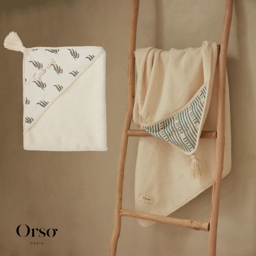 ORSO オルソ フランス共和国 もの言う花 もの言う花ケープ 西洋手ぬぐい オーガニックコットン 生み出すこと祝賀会 差し上げ物 差し上げ物 二階建てバスケープ バスローブ 定め事インポート品