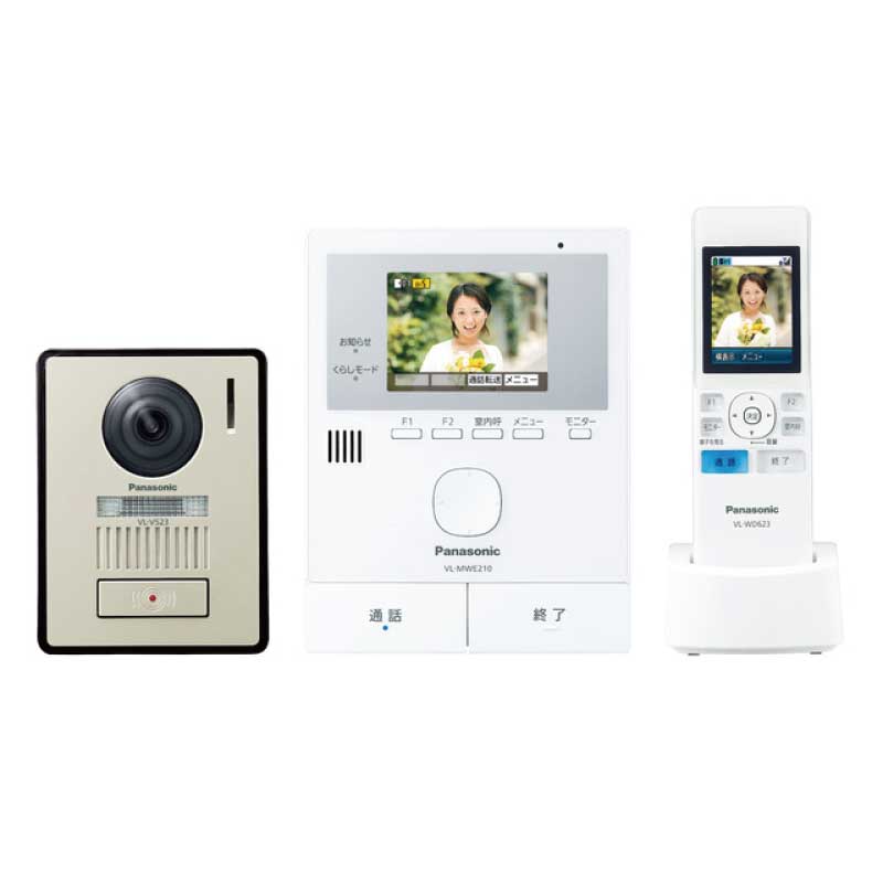 パナソニック テレビドアホン VL-SWE750KS VL-SWE750KS/VL-SWE750KF | 商品ラインアップ | インターホン
