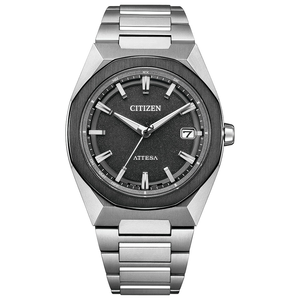 【安心の上場企業】 【お取り寄せ品】 CITIZEN シチズン ATTESA アテッサ ACT Line エコ・ドライブ電波時計 ダイレクトフライト CB3044-55E メンズ 腕時計 JAN:4974375528871 【代引き支払い不可】【北海道沖縄離島配送不可】-FK-