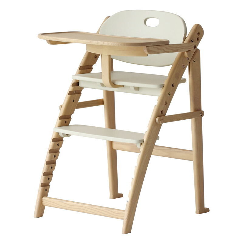 【安心の上場企業】 市場 Folding High Chair -freddy- 大人まで使えるハイチェア 完成品 ILC-3869IV アイボリー 【代引・日時指定・キャンセル不可・北海道沖縄離島配送不可】-FK-｜hows 店