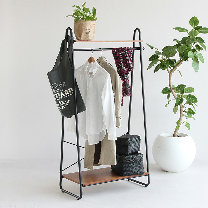 市場 anthem（アンセム） ハンガーラック 大容量収納 anthem Hanger Rack ANH-3293BR-II ブラウン 組立品 【代引・日時指定・キャンセル不可・北海道沖縄離島配送不可】-FK-