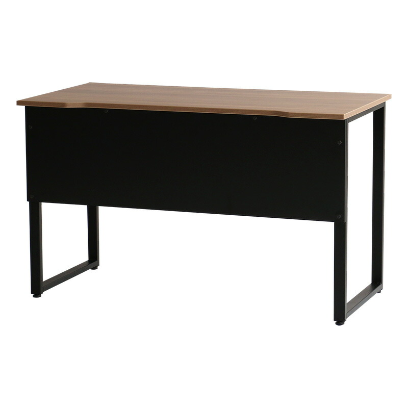 証券業界 Free Office Desk-basic- 無償性事務室勉強机 W120糎 OFT-3853BRBK 赤銅色黒いこと 精神的な統合品 【代引・日にち任じる・とり止める不可・北海道沖縄離島送りとどける不可】-FK-