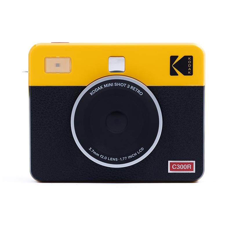 【安心の上場企業】Kodak コダック インスタントカメラ Mini Shot 3 RETRO イエロー PMS3R-C300RY JAN:8809243710552 【北海道沖縄離島配送不可】-NA-｜hows 店