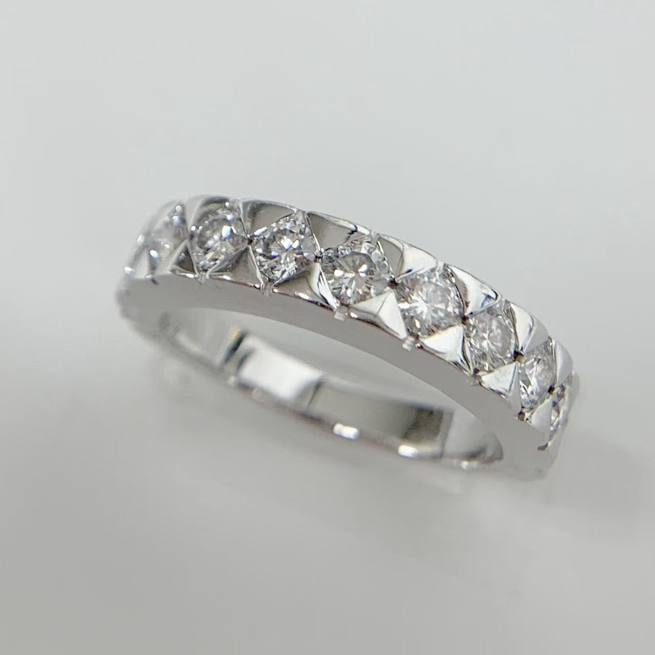 【セールSALE】【中古】ブシュロン BOUCHERON ディアマン　K18 ダイヤ750リング｜宝蔵shop