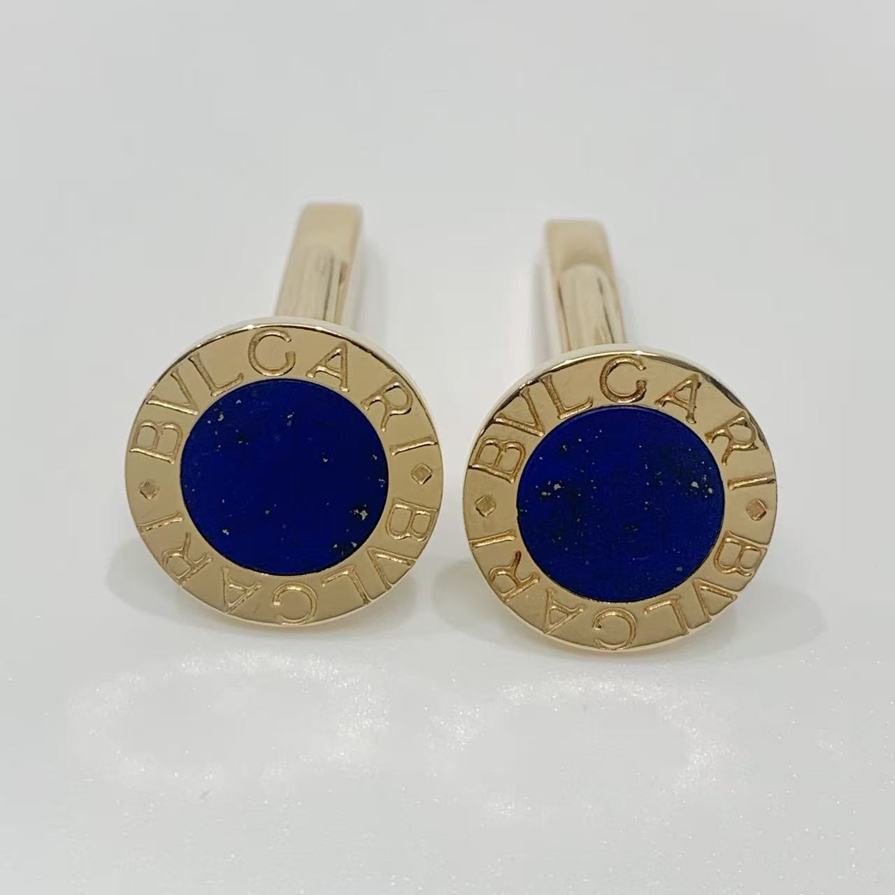 中古】ブル小峡谷 BVLGARI ブル小峡谷 ブル小峡谷 カフリンク 