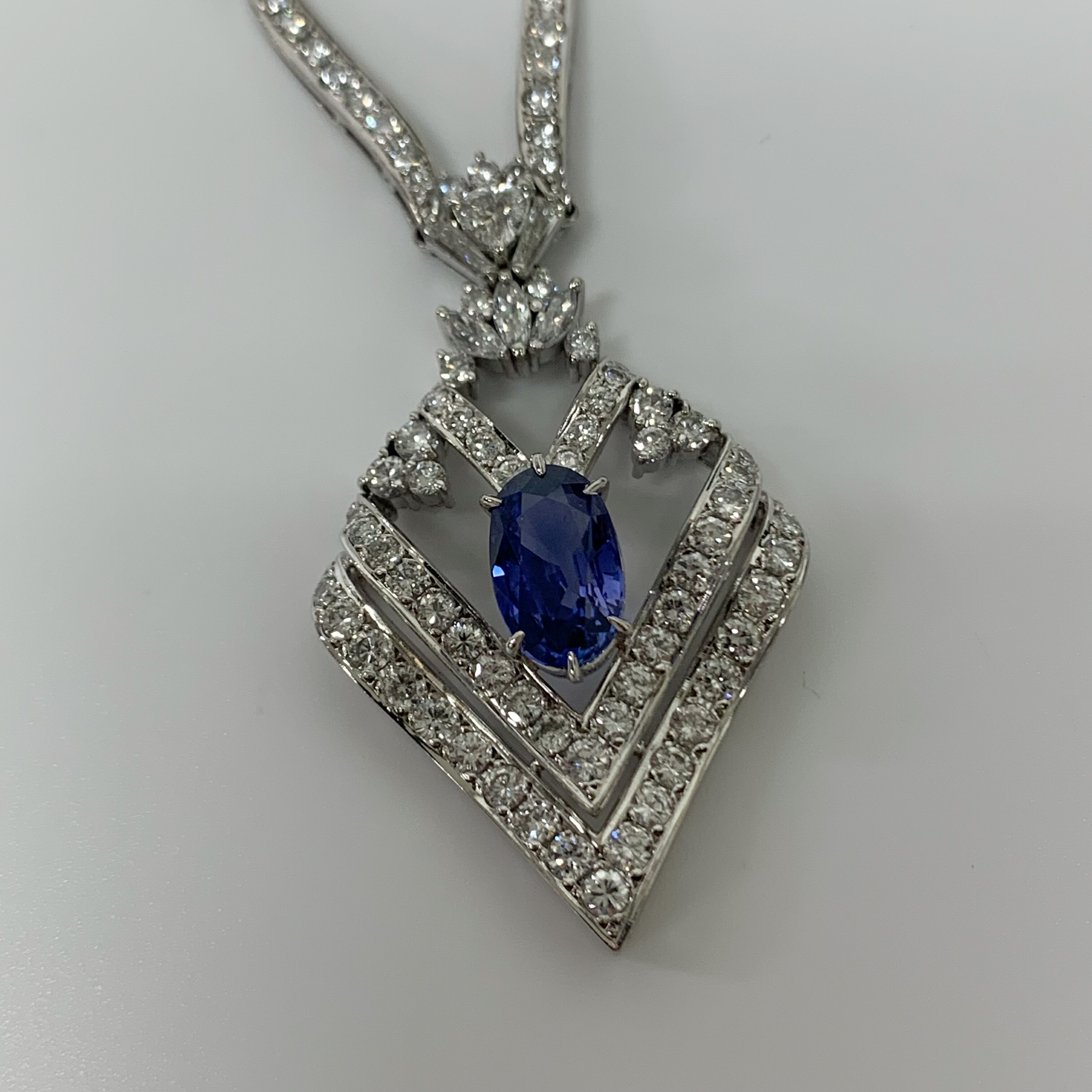 楽天市場】タサキ 田崎真珠 ブルーサファイア ネックレス ダイヤモンド