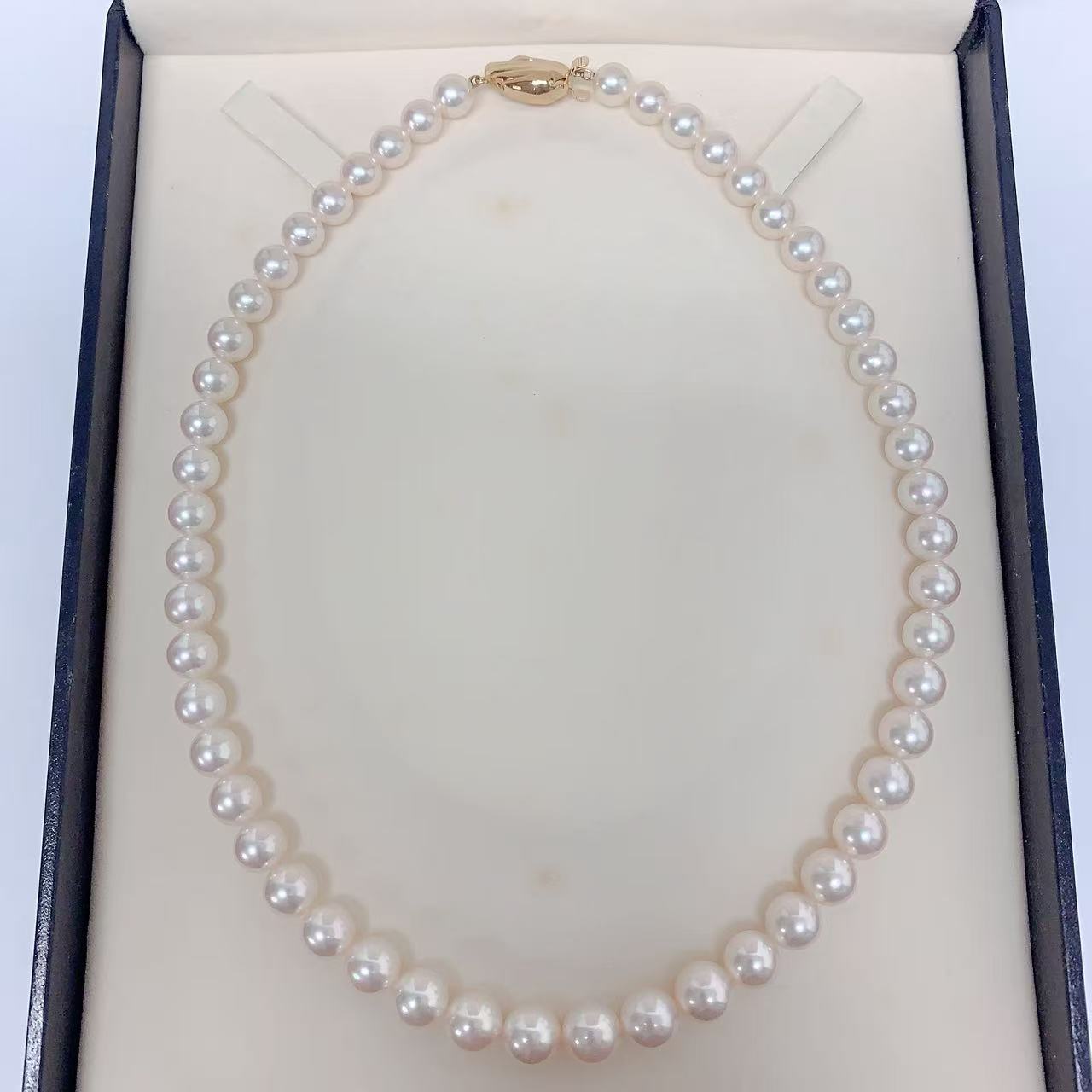 【中古】 タサキ TASAKI ネックレス パール 真珠 7mm-9mm K18YG イエローゴールド 182,900円