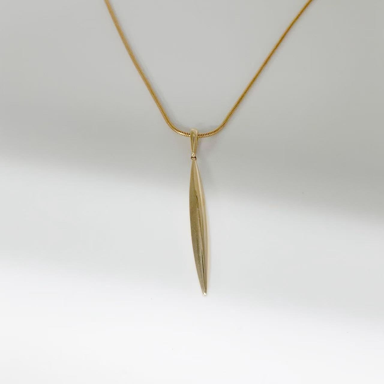 楽天市場】ティファニー フェザー ネックレス K18イエローゴールド