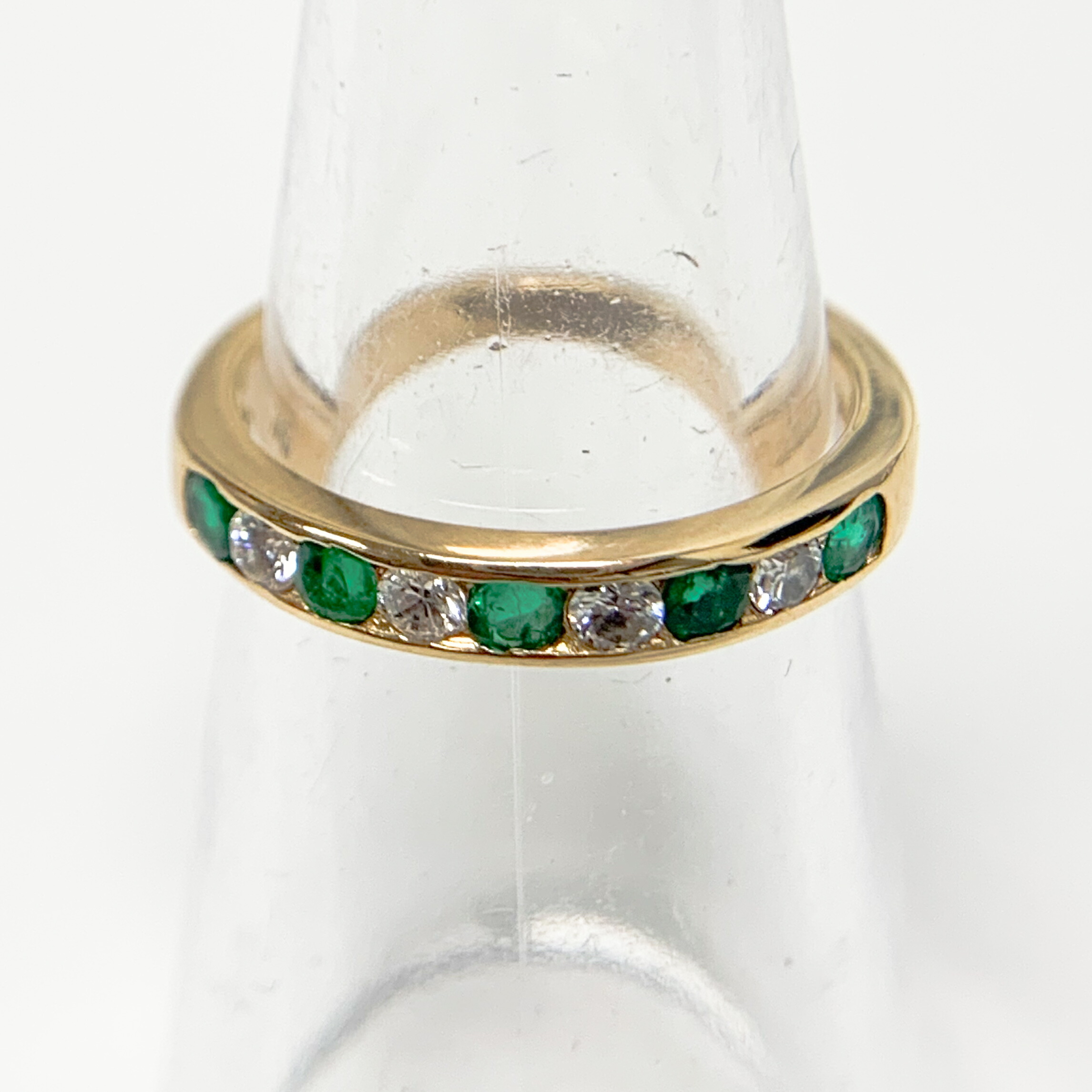ティファニー　 エメラルド　 リング　#13.5 TIFFANY&Co. ティファニー エメラルド ダイヤモンド リング