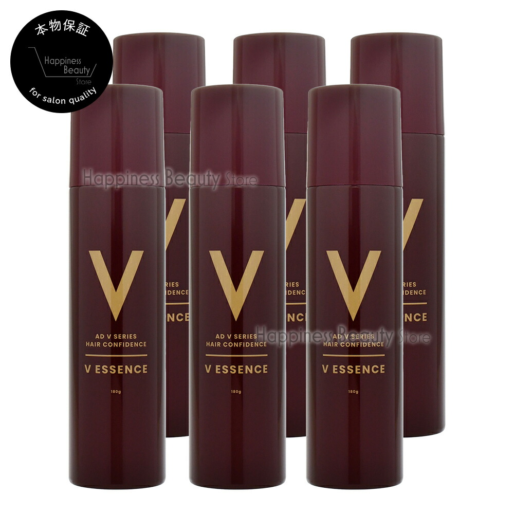 【送料無料(全国)】 【6本セット】アデランス Vエッセンス 薬用育毛トニックJC 180g 　【医薬部外品】 抜け毛　薄毛　脱毛症　白髪　フケかゆみなどのお悩みにアプローチ｜ハピネスビューティストア
