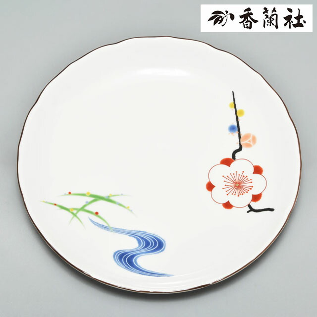 楽天市場】はんなり 取分皿揃(5枚組) 1052-FH5 香蘭社【有田焼 日本製