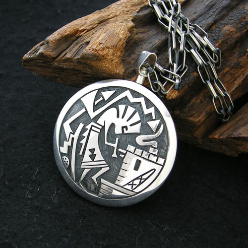 楽天市場】ホピ ペンダント トップ 存在感のある神聖なココペリ サン