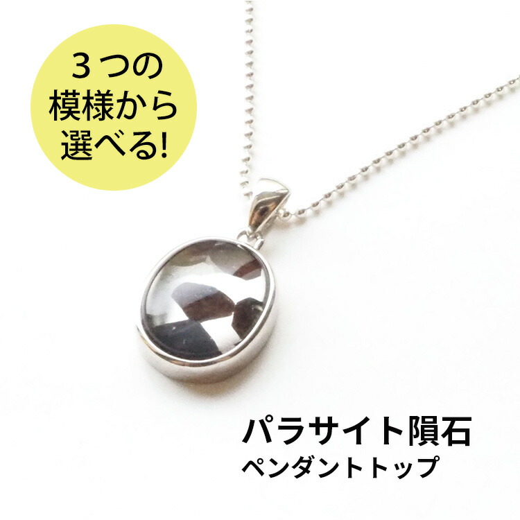 セリコ(パラサイト隕石) ペンダントトップ　25㎜サイズ セリコパラサイト隕石 ペンダントトップ SILVER925｜天然石