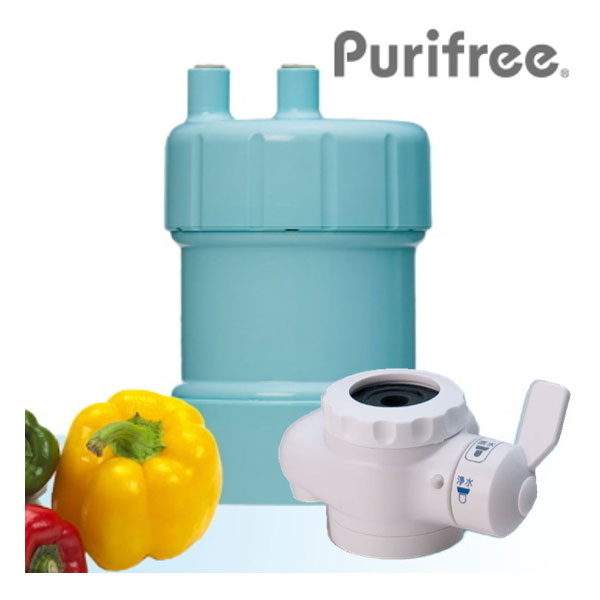 楽天市場】【17+2物質除去で2年使える!!】浄水器（ホワイト） purifree