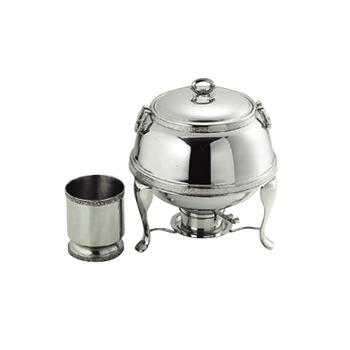 スープウォーマー レードルスタンド付 18-8（ステンレス） SW 小 7L （リットル）｜スタイルキッチン