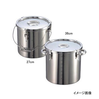 パッキン寸胴鍋 吊付 目盛付 18-8（ステンレス） 24cm｜スタイルキッチン