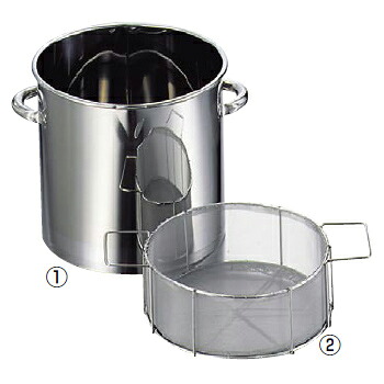 油缶専用 カゴ 18-8（ステンレス） 15L （リットル） 用 （φ240）