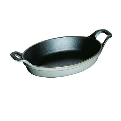ストウブ オーバルスタッカブルディッシュ 21cm グレー 40509-559 ストウブ(staub)