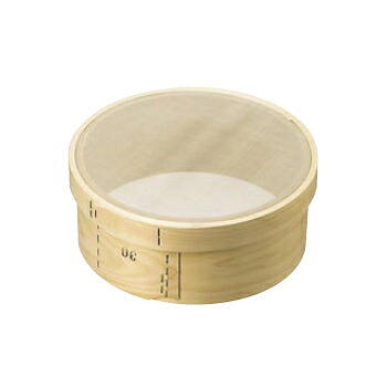 裏漉 （木枠） ステン張絹漉 60メッシュ 9寸 （27cm）｜スタイルキッチン