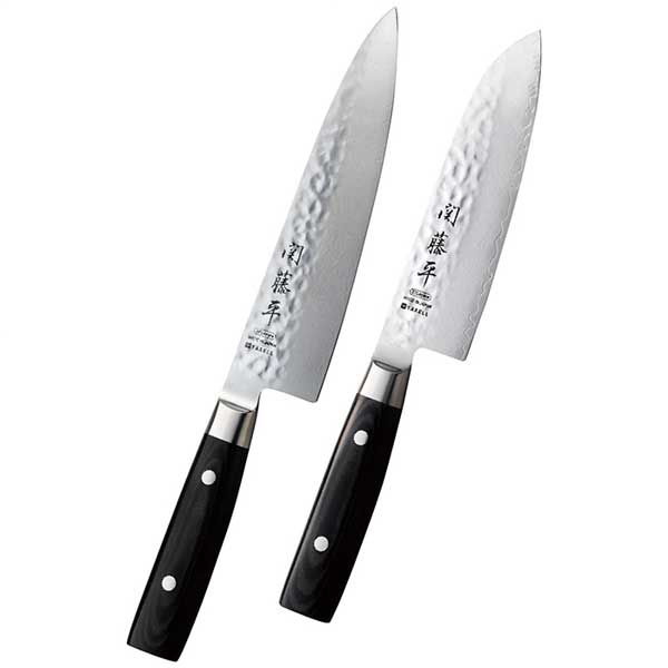 ヤクセル 関藤平 ダマスカス鋼包丁2本セット 30699|スタイルキッチン