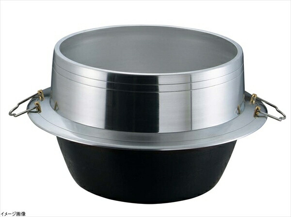 楽天市場】ナカオ ニューム羽釜 34cm 5.0升用 カン無し : くらし弐番館