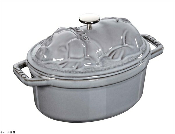 楽天市場】ストウブ 両手フライパン ラウンド 26cm グレー