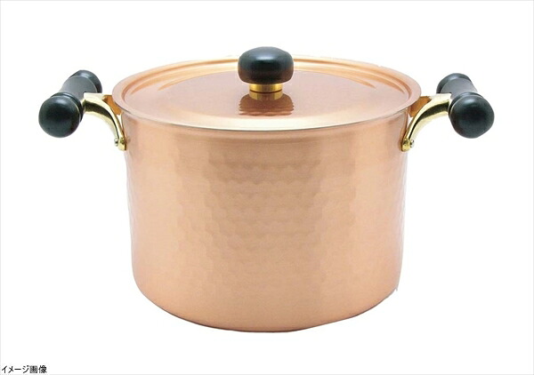 アンテイックIH対応深型鍋22cm IH-103