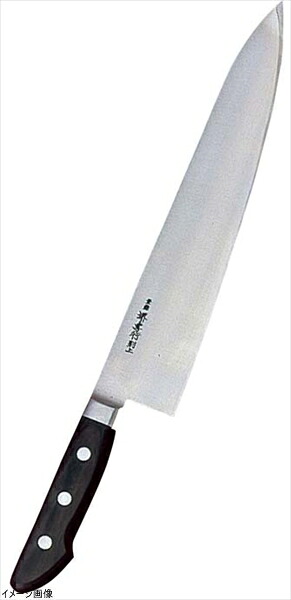 堺孝行(日本鋼・ツバ付)牛刀 21cm 15012