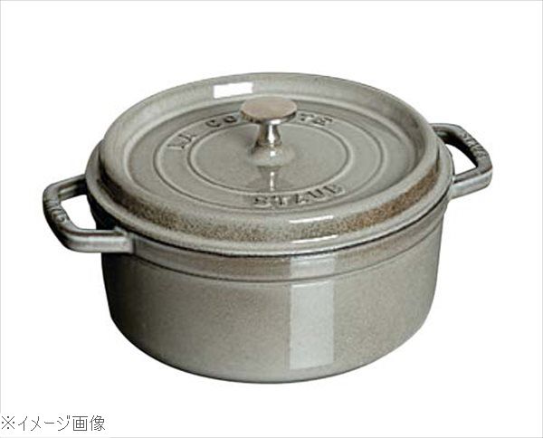 ストウブ ピコ・ココット ラウンド 24cm グレー 40500−246|スタイルキッチン