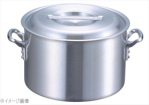 ＥＢＭ アルミ プロシェフ 電磁 半寸胴鍋（目盛付）２４ｃｍ