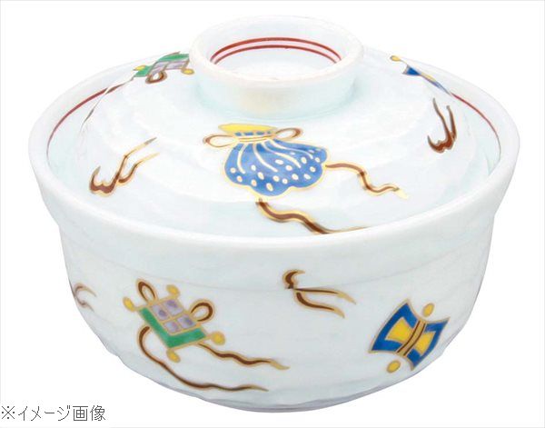 アルセラム強化食器 宝尽くし蓋物 ＥＣ３－５３