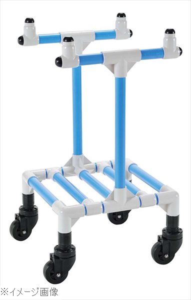 イレクター ゴミカート（ゴミ箱台車）４５Ｌ ブルー（Ｂ１）