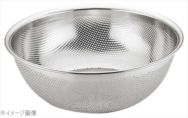 ＵＫ 18-8（ステンレス） ＨＡＣＣＰ パンチング浅型ざる ５５ｃｍ