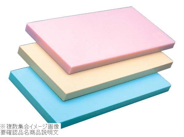 EBM:積層 サンドイッチ カラー まな板 (両面シボ付) 6号 ブルー 8245530