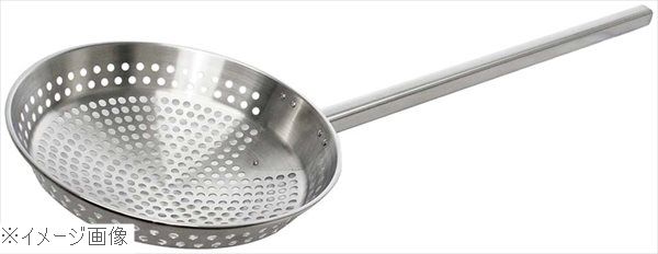 ステンレス 一体型角柄網ひしゃく ２５ｃｍ（６ｍｍ穴）柄長１０００ ＫＳＡ２５－１００ 13,289円
