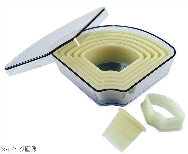 デバイヤー 樹脂製パテ抜 末広 ７ｐｃｓセット ４３０４．８０