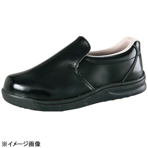 ノサックス厨房靴グリップキング先芯入黒GKS-B24.5cm