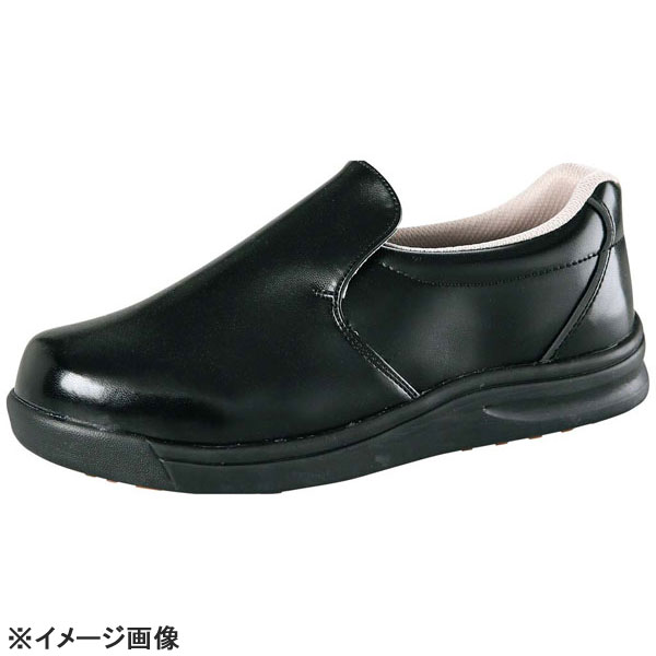 ノサックス厨房靴グリップキング先芯入黒GKS-B26cm