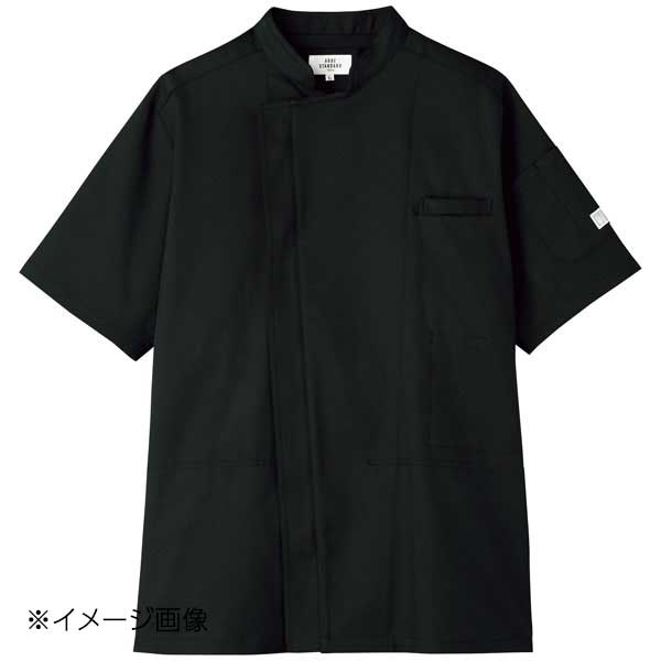 空調服コックコート KC-8717 半袖 3L C-10 ブラック